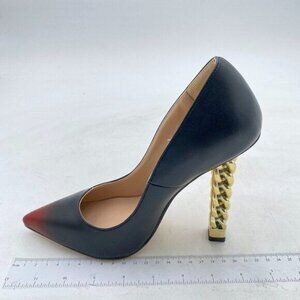Women Classic Pointed Toe Pumps Stiletto High Heels Slip On Gradient Fashion